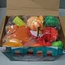 Kids Pretend Play Kitchen Accessories Set, 38Pcs Stainless Steel Play Pots Pans Sets for Kids, Toy Cookware Cooking Utensils Play Food Dish Toddler Kitchen Playset Gifts for Boys Girls