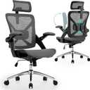 Executive Office Chairs Gaming Chairs with Headrest Lumbar,Grey Home Desk Chairs Gaming Chairs for Adults Ergonomic Computer Chair for Bedroom Comfortable Office Chair, Standard, 
Product Dimensions	20.9"D x 25.6"W x 42.7"H