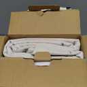 MIULEE Beige Rectangle Linen Polyester Tablecloth with Decorative Cutouts Spring Waterproof Stain Resistant & Shrink-Proof Table Cloth 60x104 inch Farmhouse Style for Dining Wedding and Outdoor