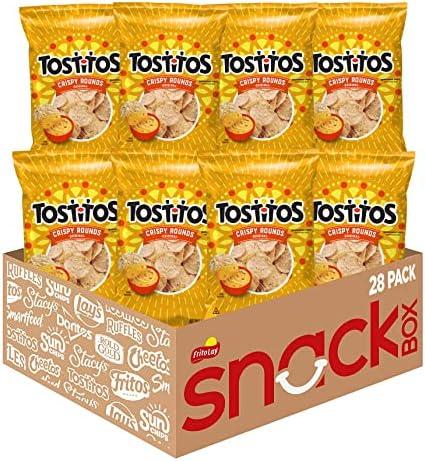 Tostitos, Crispy Rounds Tortilla Chips, Ounce (Pack of 8), and (8 Sauce) )01/12/2026