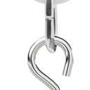 15 Pack Ceiling Curtain Track Roller Hooks-Room Divider, Durable Stainless Steel Curtain Hooks with Dual Wheel,RV Divider