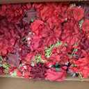 2pcs 19inch Red Free Standing Flowers Ball Bouquet Artificial Rose Arrangements Balls for Wedding Centerpieces Tables Chair Aisle Runner Flowers Decorations