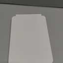 FUNTOUCH Rechargeable Travel Makeup Mirror with 72 Led Lights, Portable Lighted Beauty Mirror, 3 Color Lighting, Dimmable Touch Screen, Tabletop LED Folding Cosmetic Vanity Mirror (White)