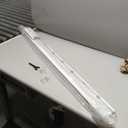 LazBlinds Cordless Cellular Shades, No Tools No Drill Blackout Honeycomb Shades Pleated Blinds for Windows, 48'' W x 48'' H, Silver White