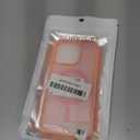 SUPFINE Magnetic for iPhone 15 Pro Case (Compatible with MagSafe) (Military Grade Drop Protection) Slim Translucent Matte Shockproof Phone Cover,Pink