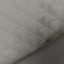 Bedluxe Wedge Pillow, 10 inch Bed Wedge Pillow for Headboard, Pillow Wedge for Acid Reflux Relief, Sleeping, Back Pain Relief, Snoring, Triangle Pillow Wedge - Cooling Memory Foam Top, White/Grey