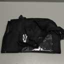 LUCMO Car Backseat Organizer with Touch Screen Tablet Holder,9 Storage Pockets Protectors Kick Mats Travel Accessories for Kids-Black (1 Pack)