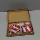 BlueSunshine Bike Pedals Set 9/16" for Mountain Bike, Aluminium Alloy Bearing Platform Pedals for BMX MTB Road Bicycle. Lightweight but Strong and Durable Alloy Flat Platform Pedals (Red)