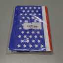 Choice Marts Memorial Day Bags Bulk, 100 Count USA Flag 9" x 12", Plastic Merchandise with Handles, 1.5 Mil Thick Patriotic Goodie Bags