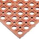 NoTrax T25 Challenger™ Lightweight Anti-Fatigue Drainage Mat, 3' X 5' Red