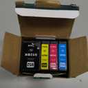 952XL Ink Cartridges Compatible with HP 952 Ink Cartridges Combo Pack (4 Pack), Work with HP OfficeJet Pro 7740 8710 8715 8720 8725 8730, High Yield Black Cyan Magenta Yellow, Updated with Latest Chip