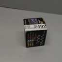 LED Motorcycle Headlights Bulb Motorcycle Headlight LED Projector Lens Single Halo Angel Devil Eye Spot Light Hi/Low Beam (white)