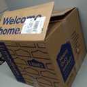 IRIS USA Fits 12" x 12" Paper, 6-Pack Thick Portable Plastic Scrapbook Paper Storage Cases Organizers with Built-in Handle for Art Craft Supplies Yarn File Documents Toys, Rounded Corner - Clear