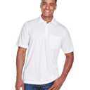 Men's Performance Pique Polo Shirt with Pocket
 (Small)