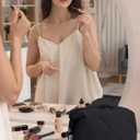 Ceneda Puffy Padded Makeup Bag Travel Toiletry Bag Quilted Makeup Pouch Organizer Bag Cosmetic Bag for Women (Black)