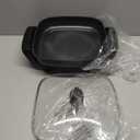 Toastmaster 12" Nonstick Electric Skillet - Deep Skillet Appliance with Glass Lid - Multipurpose Kitchen Cookware for Breakfast & More