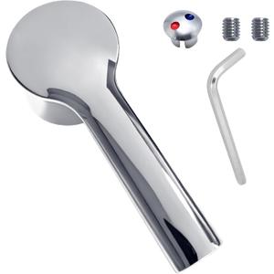 Faucet Handle,Single Faucet Handle Replacement,Compatible with 35mm Faucet Cartridge(Cartridge Stem 9 * 9mm),for Single Handle Bathroom and Kitchen Faucet