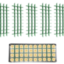 BOXOB 5 Sets Freeze Dryer Tray Dividers for Harvest Right Freeze Dryer, Medium Size Candy & Food Drying Tray Organizer Supplies Accessories Non-Stick Dividers for Fruits, Vegetables, Meals