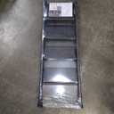 XinSunho 4 Step Ladder, Foldable Handrail & Tool Tray Stool Ladders with Anti-Slip Wide Pedal, 660 lbs Sturdy Steel Ladder for Home Kitchen and Outdoor (Black)