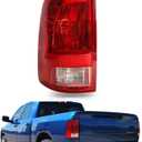 waltyotur Left Driver Side Tail Lights Brake Lamp Assembly Replacement for 2009-2018 Ram Tail Lights Assembly Replacement for 55277415AF