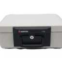SENTRY 1100 Portable Safe / Fire Proof Lock Box WITH KEY 14" x 10" x 6"