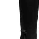 COACH Women's Park Tall Leather Boot (7.5, Black)