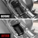 Air Box Cover for Raptor 700 700R, Black High Flow Air Filter Box for Yamaha Raptor 700 700R 2006-2025 Accessories (1PC, Replace OEM #1S3-14411-00-00), Not Included Filter and Tube