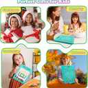 2-in-1 Double-Sided Magnetic Drawing Board for Kids & Toddlers Magnet Doodle Board with Beads, Magnetic Dot Art Toys, Road Trip Car Activities for Kids
