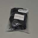 2 Pack Dog Muzzle,Mesh Soft Muzzle for Small Medium Large Sized Dog, Anti Barking Biting, Breathable Adjustable DrinkableMouth Cover for Grooming TrainingBlack, S