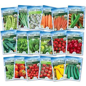 Ferry-Morse Easy to Grow Vegetable Garden Non-GMO Seed Bundle
50 Pack