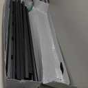 NEW JETO Metal Bed Frame, King Size Bed Frame with Storage Space, Heavy Duty Sturdy Mattress Foundation, Easy Assembly, No Box Spring Needed, Black, 18 Inch, King