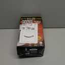 Ontel Handy Heater Turbo Wall Outlet Plug In Heater  Portable Indoor Ceramic Space Heater w/Adjustable Thermostat, 12-Hour Timer, Auto Shut Off, Quiet  Plug In Wall for Office, Bedroom, Camping