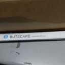 2-Pack Butecare Frameless Shower Door Bottom Seal for Glass Doors Stop Shower Leaks and Create a Water Barrier (3/8 x 39)