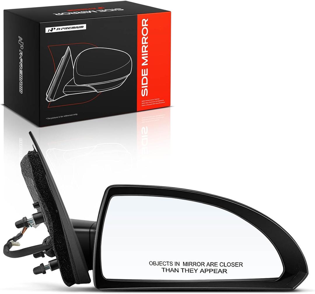 A-Premium Passenger Side Power Door Mirror Compatible with Chevy, Right Passenger Side
