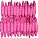40Pcs Soft Curlers To Sleep In Overnight Hair Rolllers Curlers For Long Hair Pillow Sponge Rollers For Curly Hairstyle (Pink)