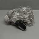 FUNPENY Christmas 360 LED Net Lights, 12 FT x 5FT Clear Wire Christmas Outdoor String Lights 8 Modes Waterproof Connectable Xmas Decorations for Indoor Bushes Garden Party Holiday Decor (Warm White)