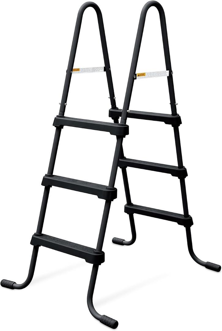 Funsicle 36" SureStep Pool Ladder, for Above Ground Swimming Pools, Black