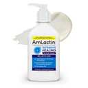 AmLactin Intensive Healing Body Lotion - Therapeutic Lotion for Extremely Dry Skin - No-Scrub Exfoliator and Moisturizer with 15% Lactic Acid AHA and Ceramides, 7.9 oz (Packaging May Vary)