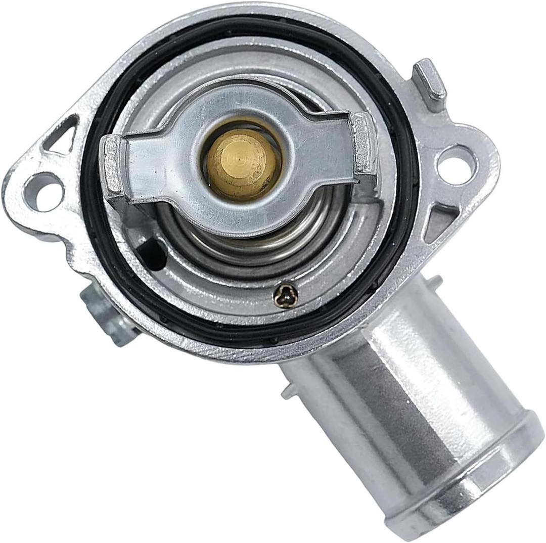 Aluminum Thermostat Housing compatible with Chrysler Town Country 2011-2016 Dodge Grand Caravan Journey 2011-2018 Ram ProMaster 1500 2014-2021 Engine -OE# 5184570AH 902-3036