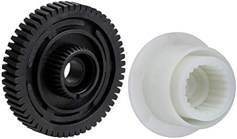 HERCOO Transfer Case Motor Gear Carbon Fiber Actuator Reinforced Nylon Compatible with BMW X3 E83 E53 X5 Mercedes