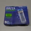 Brita Stream Pitcher Water Filter for Pitchers and Dispensers, BPA-Free, Replaces 1,800 Plastic Water Bottles a Year, Lasts Two Months or 40 Gallons, Includes 3 Filters