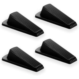Door Stoppers for Bottom of Door  Rubber Door Stopper Wedge  Pack of 4  Door Stop  Door Stoppers  Doorstop  Door Wedge  Doorstops for Inside Door  Ideal for Homes, Schools, Offices, Workshops