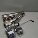 Universal 3 Inch Stainless Steel Exhaust Pipe Kit