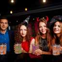 12 Pcs Halloween Ghost Coffee Mugs Halloween Gifts for Women Men Color Changing Horror Ghost Coffee Cups Glass Spooky Mugs Party Decor Novelty Gift for Birthday 16 oz