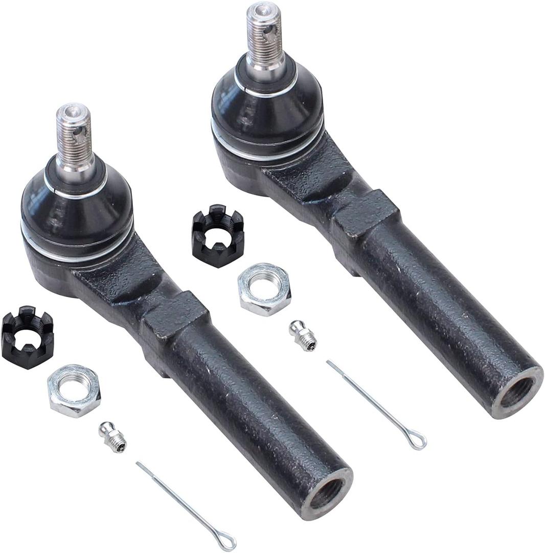 Detroit Axle - Front Tie Rods for Subaru Outback Forester Impreza Legacy B9 Tribeca Baja Tribeca WRX XV Crosstrek, 2 Outer Tie Rod Ends Replacement