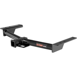 CURT 13193 Class 3 Trailer Hitch, 2-Inch Receiver, Fits Select Ford Transit 150, 250, 350, GLOSS BLACK POWDER COAT