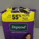 Depend Night Defense Adult Diapers, Incontinence Underwear for Men, Disposable, Overnight, Small/Medium, Grey, 26 Count