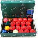 Aramith Belgian Premier Snooker Balls 2 1/4 inch - No Numbers - Free US Shipping