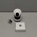 2K Pan/Tilt Security Camera, WiFi Indoor Cameras for Home Security with AI Motion Detection, Pet/Dog/Baby Camera with Phone App, 2-Way Audio, 24/7, Siren, TF/Cloud Storage (White)