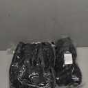 uxcell Waterproof Camper Trailer Cover for 12'-14' RVs | Anti-UV All-Weather Protection with 5 Reinforced Straps & Ventilation Vents Black